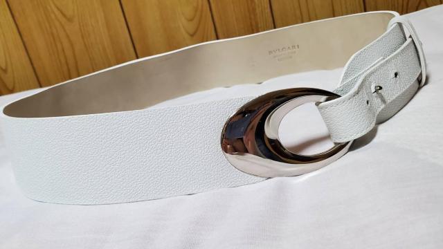 正規 ブルガリ ラグジュアリーラウンドバックルL ベルト白 カマーバンド ホワイト 三日月 < ブランド 正規 ブルガリ ラグジュアリーラウンドバックルL ベルト白 カマーバンド ホワイト 三日月 < ブランドの