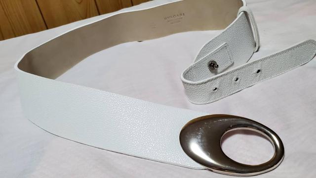 正規 ブルガリ ラグジュアリーラウンドバックルL ベルト白 カマーバンド ホワイト 三日月 < ブランド 正規 ブルガリ ラグジュアリーラウンドバックルL ベルト白 カマーバンド ホワイト 三日月 < ブランドの