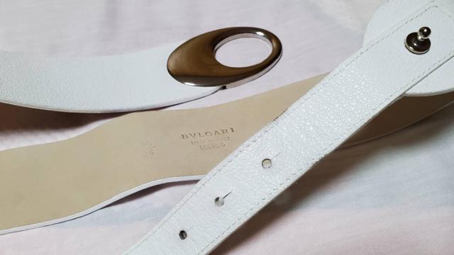 正規 ブルガリ ラグジュアリーラウンドバックルL ベルト白 カマーバンド ホワイト 三日月 < ブランド 正規 ブルガリ ラグジュアリーラウンドバックルL ベルト白 カマーバンド ホワイト 三日月 < ブランドの