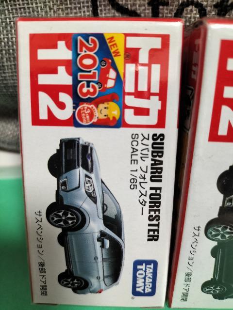 トミカ 旧112 スバル フォレスター 初回箱と初回特別カラー 2個セット 未開封 新品 < ホビー  トミカ 旧112 スバル フォレスター 初回箱と初回特別カラー 2個セット 未開封 新品 < ホビーの