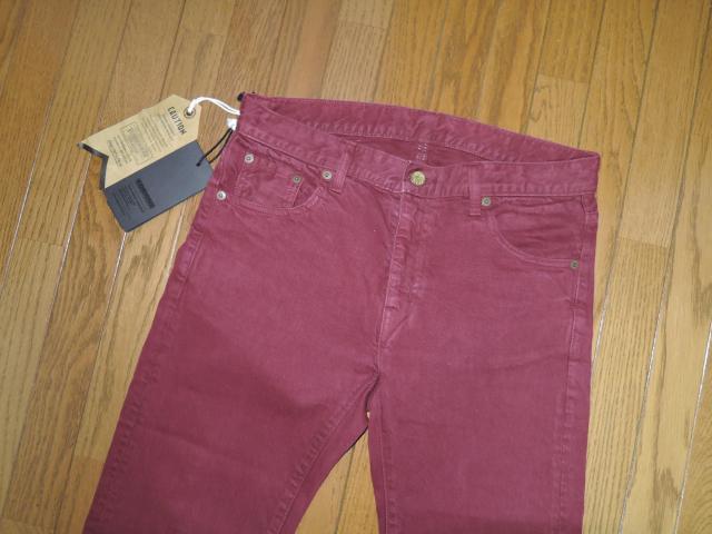 新品 NEIGHBORHOOD ネイバーフッド カラー デニム パンツ S 特殊加工 BULLS EYE.NARROW/C-PT < ブランド  新品 NEIGHBORHOOD ネイバーフッド カラー デニム パンツ S 特殊加工 BULLS EYE.NARROW/C-PT < ブランドの