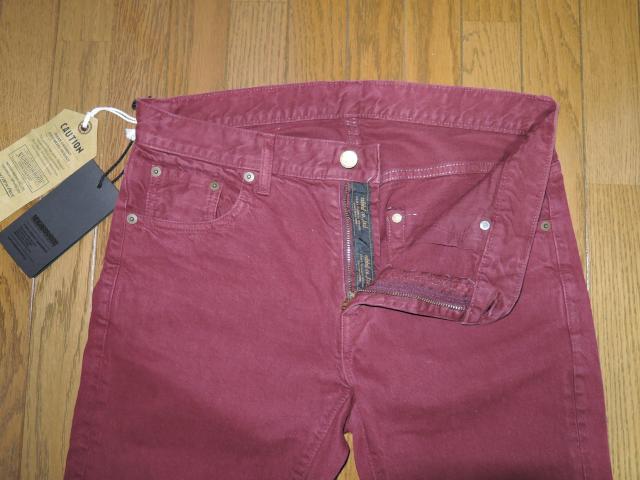 新品 NEIGHBORHOOD ネイバーフッド カラー デニム パンツ S 特殊加工 BULLS EYE.NARROW/C-PT < ブランド  新品 NEIGHBORHOOD ネイバーフッド カラー デニム パンツ S 特殊加工 BULLS EYE.NARROW/C-PT < ブランドの