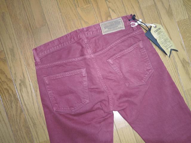 新品 NEIGHBORHOOD ネイバーフッド カラー デニム パンツ S 特殊加工 BULLS EYE.NARROW/C-PT < ブランド  新品 NEIGHBORHOOD ネイバーフッド カラー デニム パンツ S 特殊加工 BULLS EYE.NARROW/C-PT < ブランドの
