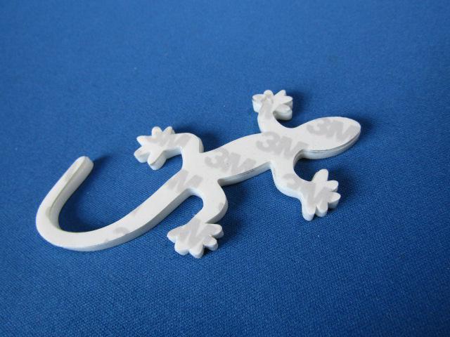 ●Gecko ゲッコー/守宮/ヤモリ! SILVER シルバー ラメ仕様 ABS製エンブレム 新品 < 自動車/バイク ●Gecko ゲッコー/守宮/ヤモリ! SILVER シルバー ラメ仕様 ABS製エンブレム 新品 < 自動車/バイク