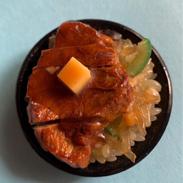 マグネット*ステーキ丼*ミニチュア < インテリア/ライフ  マグネット*ステーキ丼*ミニチュア < インテリア/ライフの