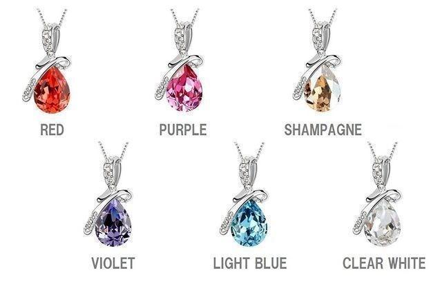 今回限り590円★大粒 しずく型 ネックレス (クリアホワイト) < 女性アクセサリー/時計 今回限り590円★大粒 しずく型 ネックレス (クリアホワイト) < 女性アクセサリー/時計の