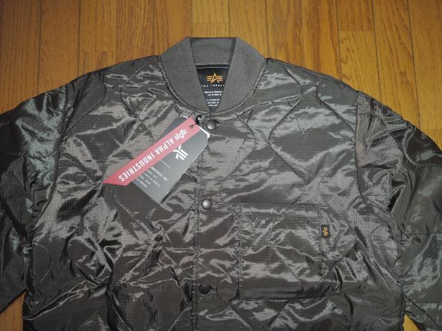 新品 ALPHA INDUSTRIES アルファ インダストリーズ CWU-9P キルト ライナー ジャケット M グレー 中綿 < ブランド  新品 ALPHA INDUSTRIES アルファ インダストリーズ CWU-9P キルト ライナー ジャケット M グレー 中綿 < ブランドの