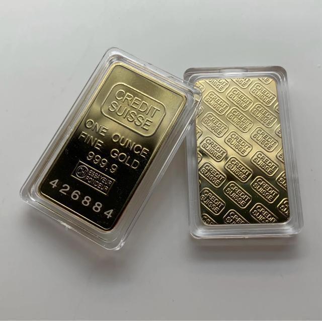 クレディスイス 1oz ゴールドバー 金貨 1オンス レプリカ 保存カプセル入り! < ホビー  クレディスイス 1oz ゴールドバー 金貨 1オンス レプリカ 保存カプセル入り!  < ホビーの