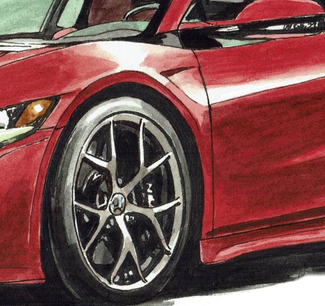 NC-211 ホンダNSX限定版画 直筆サイン額装済 < 自動車/バイク NC-211 ホンダNSX限定版画 直筆サイン額装済 < 自動車/バイク