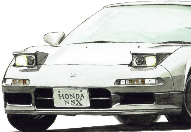 NC-211 ホンダNSX限定版画 直筆サイン額装済 < 自動車/バイク NC-211 ホンダNSX限定版画 直筆サイン額装済 < 自動車/バイク