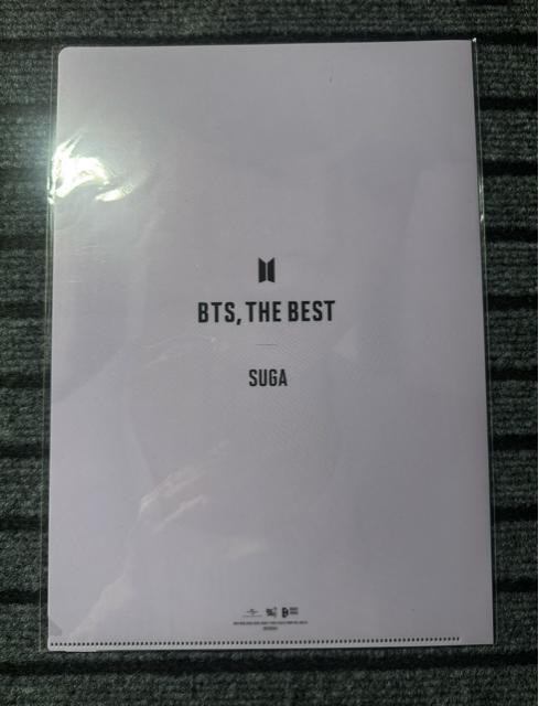 BTS SUGAクリアファイル < タレントグッズ BTS SUGAクリアファイル < タレントグッズの