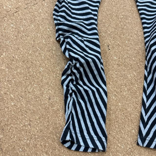 Mサイズ スパッツ レギンス ボーダー柄 < 女性ファッション  Mサイズ スパッツ レギンス ボーダー柄 < 女性ファッションの