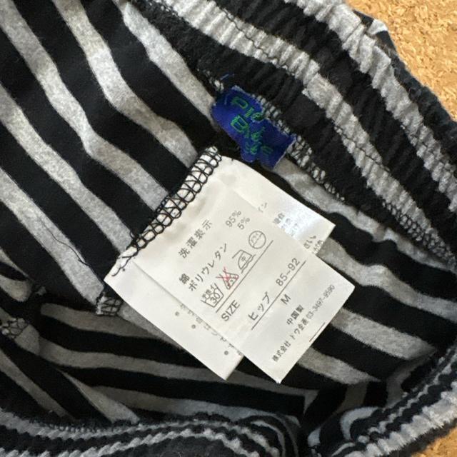 Mサイズ スパッツ レギンス ボーダー柄 < 女性ファッション  Mサイズ スパッツ レギンス ボーダー柄 < 女性ファッションの