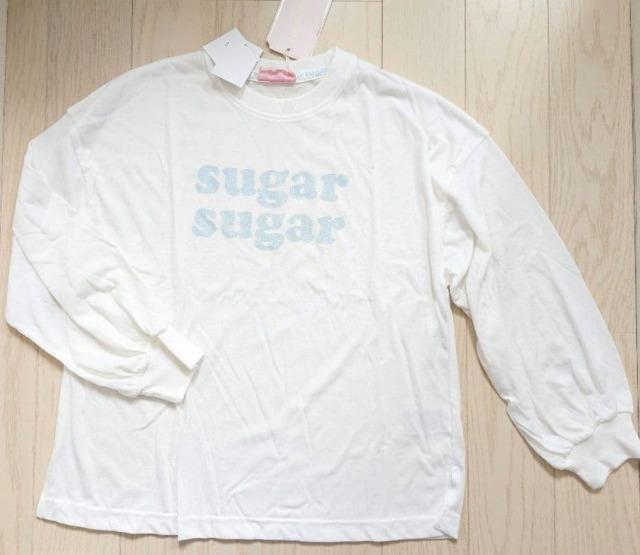 150★sugar sugar★Vネックニット+ロンT★2点セット★新品★送料無料 < キッズ/ベビー 150★sugar sugar★Vネックニット+ロンT★2点セット★新品★送料無料 < キッズ/ベビーの