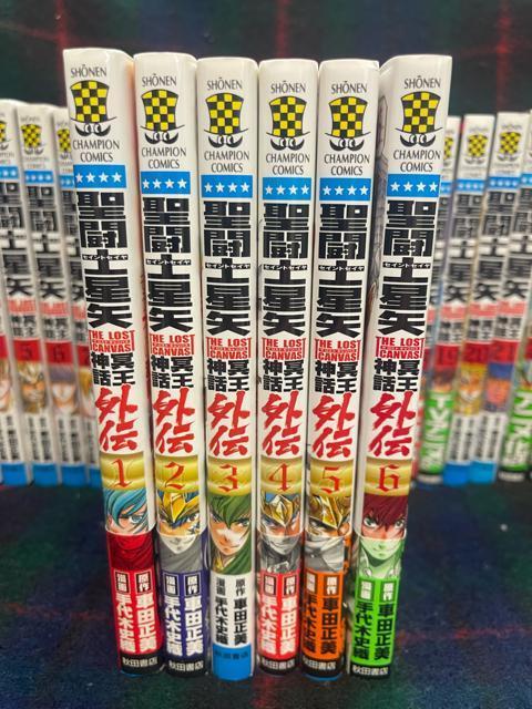 聖闘士星矢 THE LOST CANVAS 冥王神話 25巻全巻セット外伝版6巻 帯あり付き コミック 漫画 聖闘士星矢 < アニメ/コミック/キャラクター 聖闘士星矢 THE LOST CANVAS 冥王神話 25巻全巻セット外伝版6巻 帯あり付き コミック 漫画 聖闘士星矢 < アニメ/コミック/キャラクターの