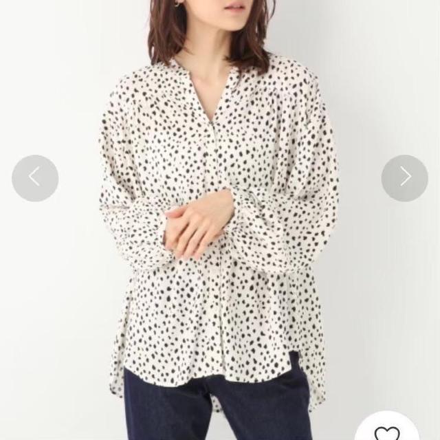 ◆GLOBAL WORK/グローバルワーク◆さらさらリラックスプリントブラウス★ドット柄S♪ < ブランド ◆GLOBAL WORK/グローバルワーク◆さらさらリラックスプリントブラウス★ドット柄S♪ < ブランドの