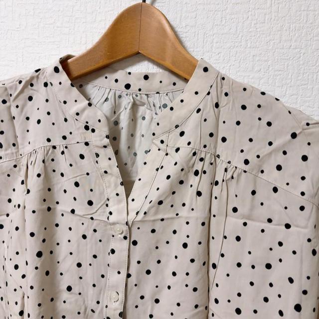 ◆GLOBAL WORK/グローバルワーク◆さらさらリラックスプリントブラウス★ドット柄S♪ < ブランド ◆GLOBAL WORK/グローバルワーク◆さらさらリラックスプリントブラウス★ドット柄S♪ < ブランドの
