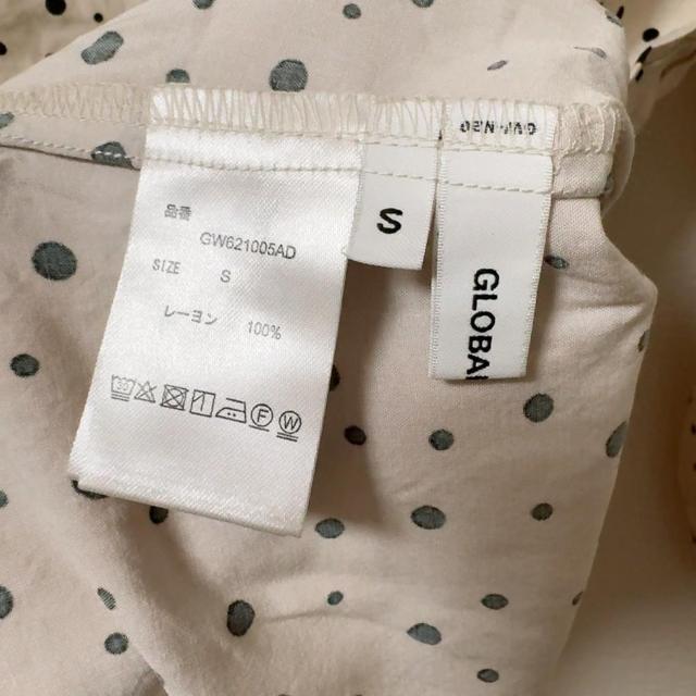 ◆GLOBAL WORK/グローバルワーク◆さらさらリラックスプリントブラウス★ドット柄S♪ < ブランド ◆GLOBAL WORK/グローバルワーク◆さらさらリラックスプリントブラウス★ドット柄S♪ < ブランドの