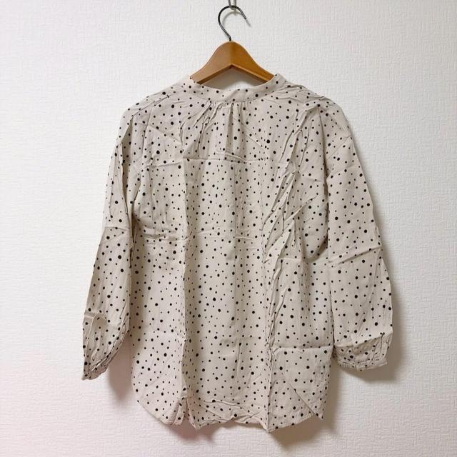 ◆GLOBAL WORK/グローバルワーク◆さらさらリラックスプリントブラウス★ドット柄S♪ < ブランド ◆GLOBAL WORK/グローバルワーク◆さらさらリラックスプリントブラウス★ドット柄S♪ < ブランドの