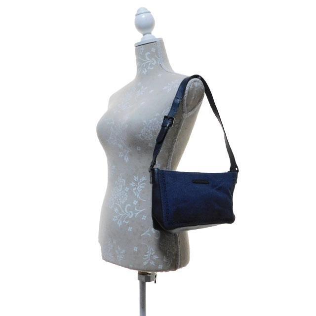 1000円 HUNTING WORLD ハンティングワールド ハンドバッグ ワンショルダーバッグ 紺 黒 < ブランド 1000円 HUNTING WORLD ハンティングワールド ハンドバッグ ワンショルダーバッグ 紺 黒 < ブランドの