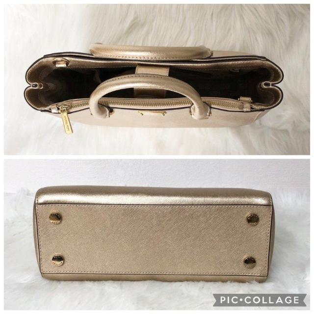 �y���g�p���zMICHAEL KORS �}�C�P���R�[�X �n���h�o�b�O �V�����_�[�o�b�O 2way�@�T�t�B�A�[�m ���U�[ �S�[���h �� �u�����h�� 