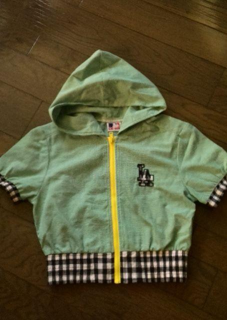 ☆新品☆LB - 03☆グリーンギンガム パーカー☆F < ブランド  ☆新品☆LB - 03☆グリーンギンガム パーカー☆F < ブランドの