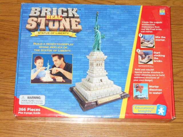Educational Insights★REAL BRICK STONE STATUE OF LIBERTY < おもちゃ Educational Insights★REAL BRICK STONE STATUE OF LIBERTY < おもちゃの