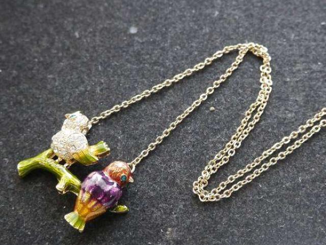 新品ゴスロリ姫系アンティーク調可愛い鳥とりさんネックレス < 女性アクセサリー/時計  新品ゴスロリ姫系アンティーク調可愛い鳥とりさんネックレス < 女性アクセサリー/時計の