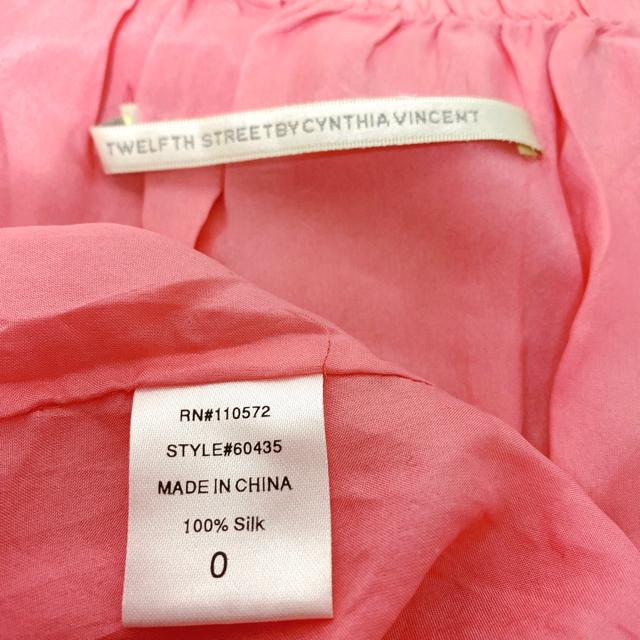 ストーンピンクべアミニワンピースドレスsilkシルク絹チュニック < ブランド ストーンピンクべアミニワンピースドレスsilkシルク絹チュニック < ブランドの