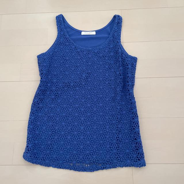 chocol raffine robe   レースノースリーブカットソー < 女性ファッション  chocol raffine robe   レースノースリーブカットソー < 女性ファッションの