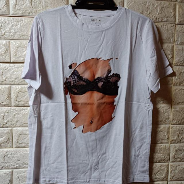 新品★おもしろTシャツ/へそピアス/L < 女性ファッション  新品★おもしろTシャツ/へそピアス/L  < 女性ファッションの