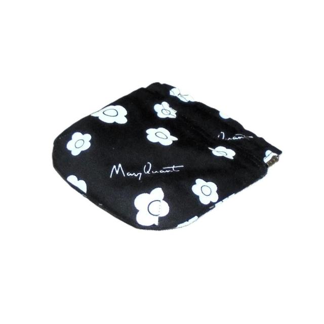 【12p幅】◆MARY QUANT◆マリークワント・ミニデイジー×黒◆バネポーチ < 女性ファッション  【12p幅】◆MARY QUANT◆マリークワント・ミニデイジー×黒◆バネポーチ < 女性ファッションの