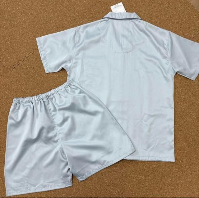 新品未使用タグ付き150サイズ 半袖パジャマ シャツパジャマ JENNI サックス < ブランド  新品未使用タグ付き150サイズ 半袖パジャマ シャツパジャマ JENNI サックス < ブランドの