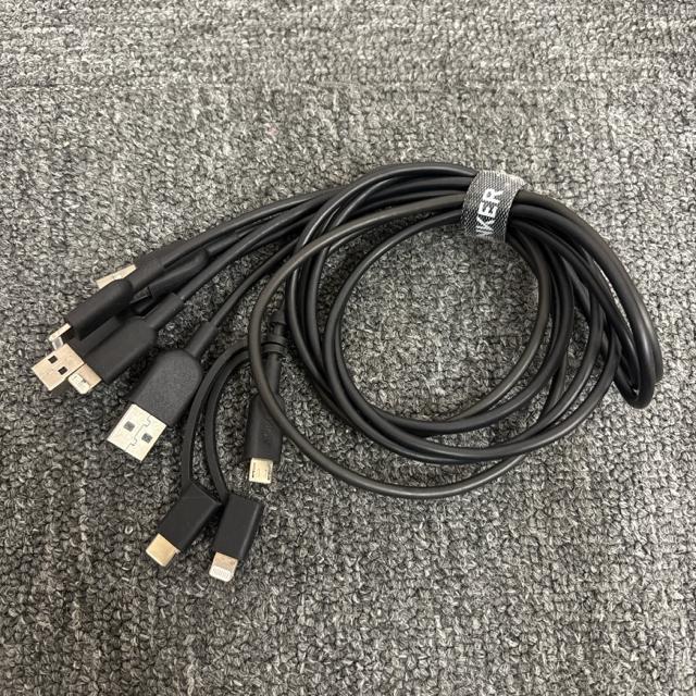 即決 Anker アンカー USB ライトニングケーブル 3本セット < 家電/AV 即決 Anker アンカー USB ライトニングケーブル 3本セット < 家電/AVの