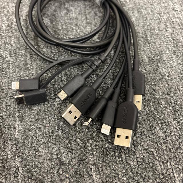 即決 Anker アンカー USB ライトニングケーブル 3本セット < 家電/AV 即決 Anker アンカー USB ライトニングケーブル 3本セット < 家電/AVの