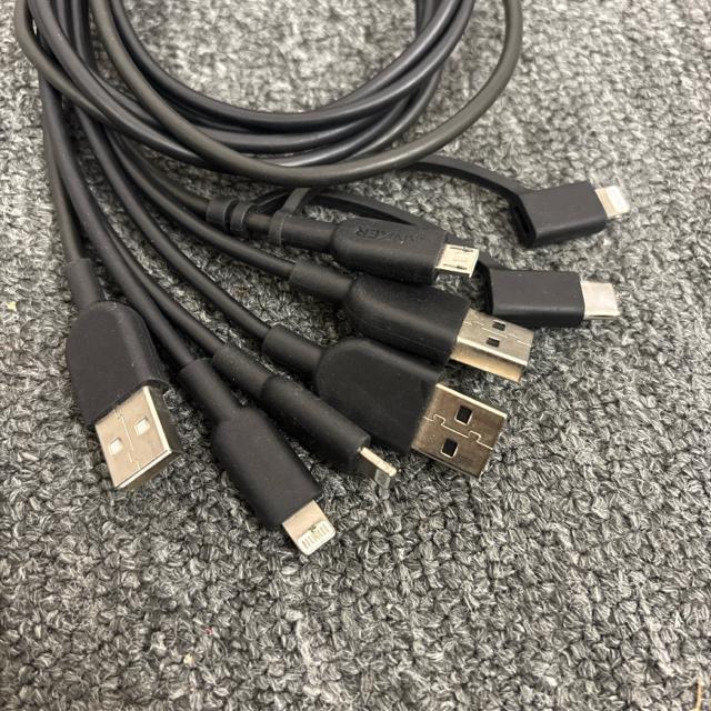 即決 Anker アンカー USB ライトニングケーブル 3本セット < 家電/AV 即決 Anker アンカー USB ライトニングケーブル 3本セット < 家電/AVの