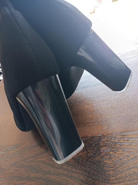 ★2wayニットブーツ★極美品★歩きやすい太ヒール★柔らか履き心地抜群★合わせやすい便利な黒★ < 女性ファッション ★2wayニットブーツ★極美品★歩きやすい太ヒール★柔らか履き心地抜群★合わせやすい便利な黒★ < 女性ファッションの