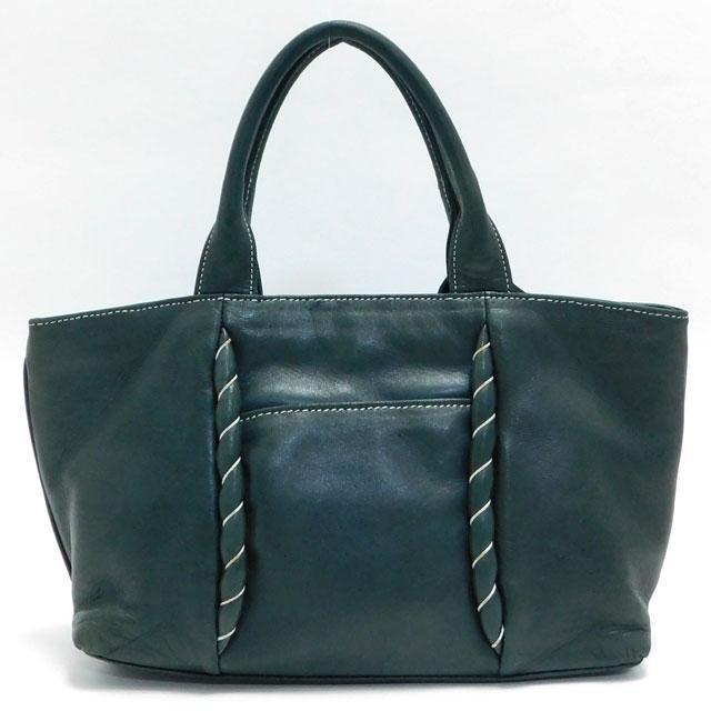 1000円 Kitamura キタムラ ハンドバッグ トートバッグ レザー 緑系 < ブランド 1000円 Kitamura キタムラ ハンドバッグ トートバッグ レザー 緑系 < ブランドの