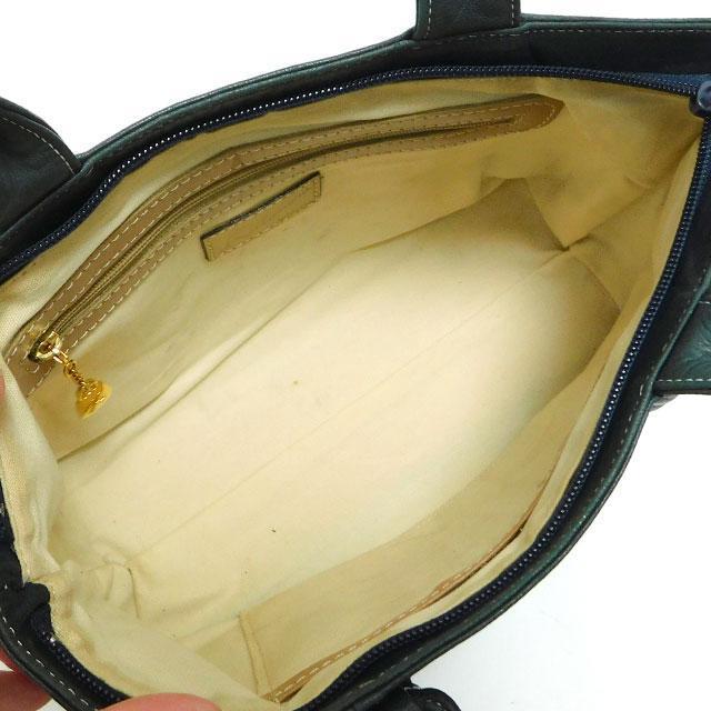 1000円 Kitamura キタムラ ハンドバッグ トートバッグ レザー 緑系 < ブランド 1000円 Kitamura キタムラ ハンドバッグ トートバッグ レザー 緑系 < ブランドの