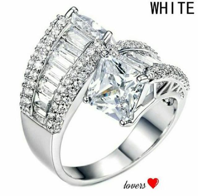 送料無料19号シルバースーパーCZダイヤデザイナーズリング指輪 < 女性アクセサリー/時計  送料無料19号シルバースーパーCZダイヤデザイナーズリング指輪  < 女性アクセサリー/時計の