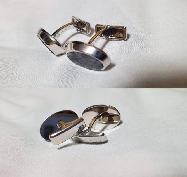 正規レア アルフレッドダンヒル 大理石×SV クラッシュリフレクションカフス マーブル ADボタン シャツ○スーツ ビジネス < ブランド  正規レア アルフレッドダンヒル 大理石×SV クラッシュリフレクションカフス マーブル ADボタン シャツ○スーツ ビジネス < ブランドの