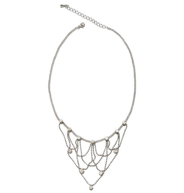 お姫様ネックレス◎キラキラストーンV交差◎新品◎ < 女性アクセサリー/時計 お姫様ネックレス◎キラキラストーンV交差◎新品◎ < 女性アクセサリー/時計の