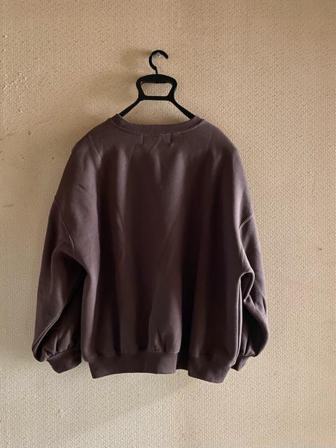 【オーバーサイズ】リビー&ローズ◆ゆったりボリューム袖◆ブラウントレーナー < 女性ファッション  【オーバーサイズ】リビー&ローズ◆ゆったりボリューム袖◆ブラウントレーナー < 女性ファッションの