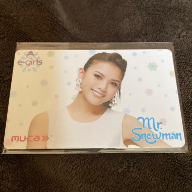 E-girls☆mr.Snowman☆Erie☆MCカード☆ < タレントグッズ  E-girls☆mr.Snowman☆Erie☆MCカード☆  < タレントグッズの
