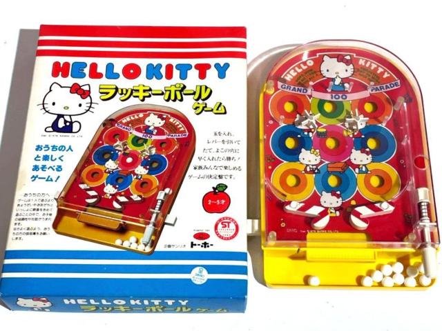 レア 1976年製 初期 昭和レトロ トーホー ハローキティ ラッキーボールゲーム HELLO KITTY サンリオ 当時物 < おもちゃ レア 1976年製 初期 昭和レトロ トーホー ハローキティ ラッキーボールゲーム HELLO KITTY サンリオ 当時物 < おもちゃの