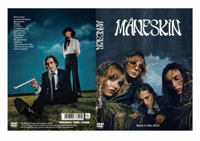 2022 CuIManeskin Live at Rock In Rio 2022 }lXL   CD/DVD/rfI 