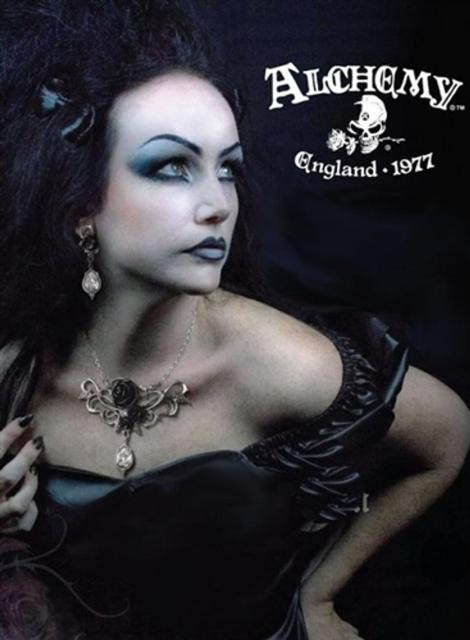 ALCHEMY GOTHIC: Bacchanal Rose Studイヤリング < 女性アクセサリー/時計  ALCHEMY GOTHIC: Bacchanal Rose Studイヤリング < 女性アクセサリー/時計の