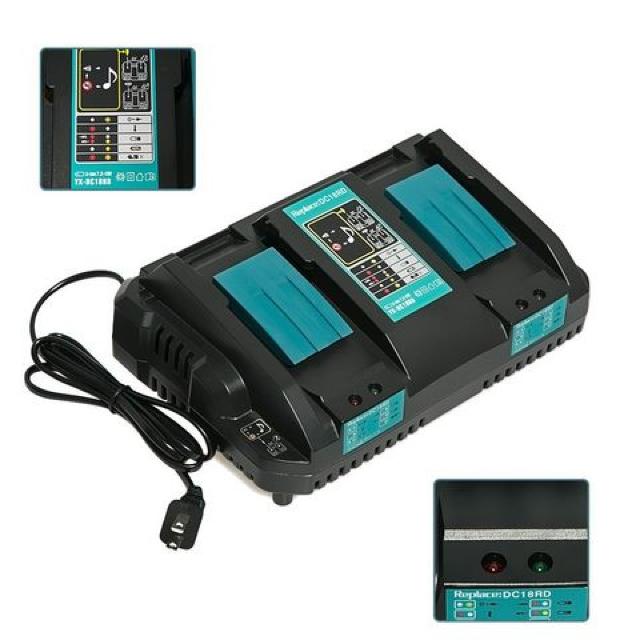 マキタ 対応  7.2v-18v 4A DC18RD 互換品2口充電器 < ペット/手芸/園芸  マキタ 対応  7.2v-18v 4A DC18RD 互換品2口充電器 < ペット/手芸/園芸の