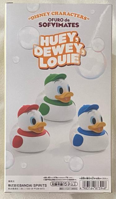ディズニーキャラクターズ おふろでSOFVIMATES HUEY,DEWEY,LOUIE < ホビー ディズニーキャラクターズ おふろでSOFVIMATES HUEY,DEWEY,LOUIE < ホビーの