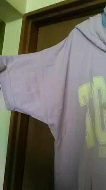 2*新品*大きいサイズ*重ね着風*半袖パーカー < 女性ファッション  2*新品*大きいサイズ*重ね着風*半袖パーカー < 女性ファッションの